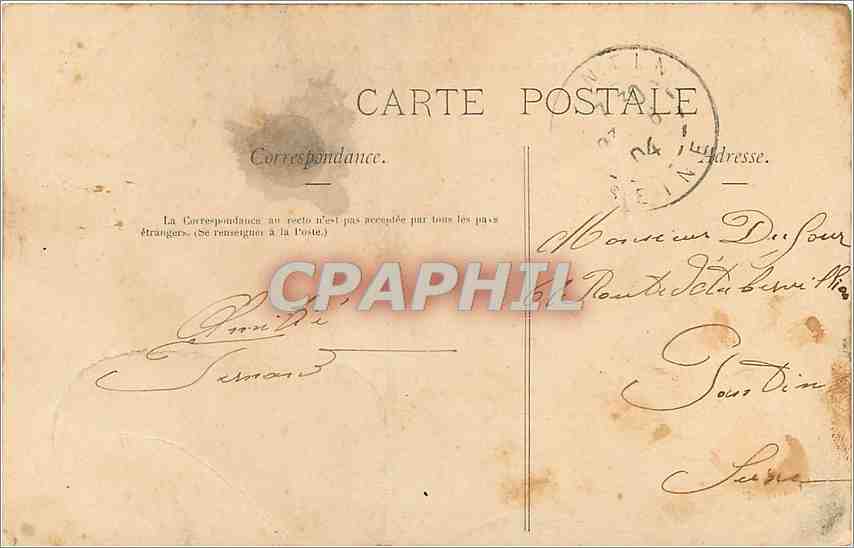 NANCY — Palais du Gouvernement — Hémicycle de la Carrière — La Lorraine Illustrée, n°27 — Verso