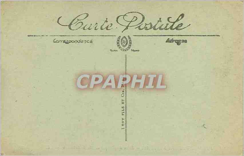 Palast von Fontainebleau — Musikzimmer von Marie-Antoinette — LL. — Nr. 69 — Rückseite