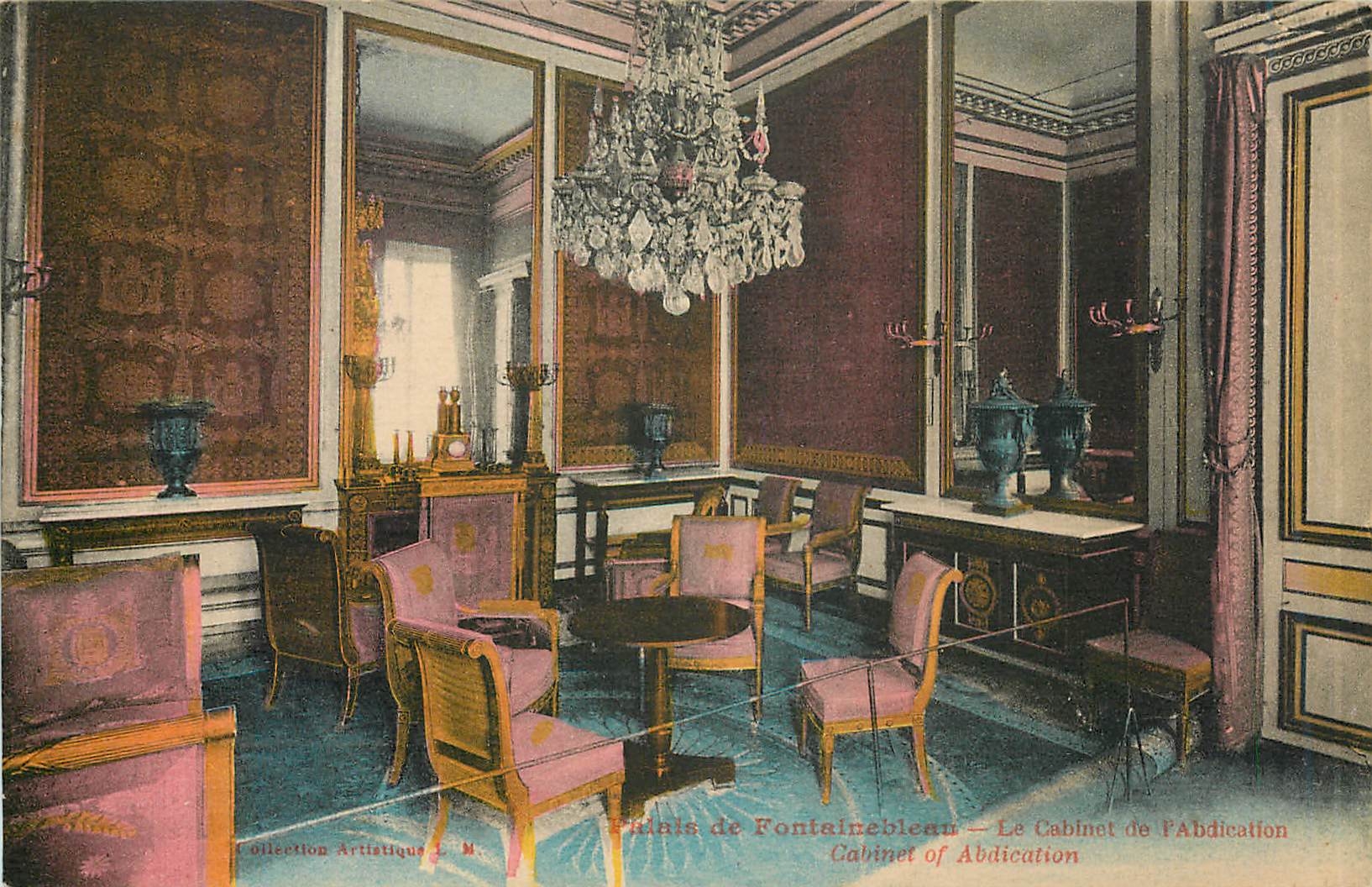 Schloss Fontainebleau — Der Ablösungsraum — Künstlerische Sammlung L. Ménard