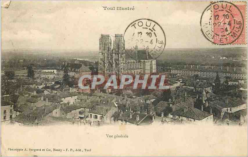 CPA Toul Vue Generale 