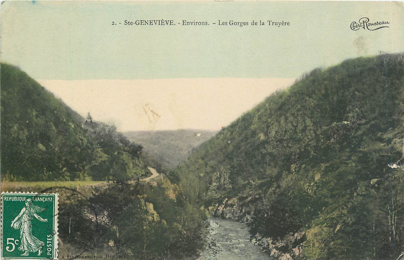 Ste-Geneviève - Environs - Les Gorges de la Truyère — Céret Rousseau