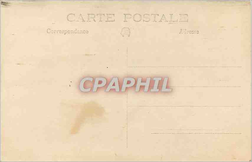 Famille devant une fenêtre — éditeur CPAPHIL, n° de série non visible — Verso