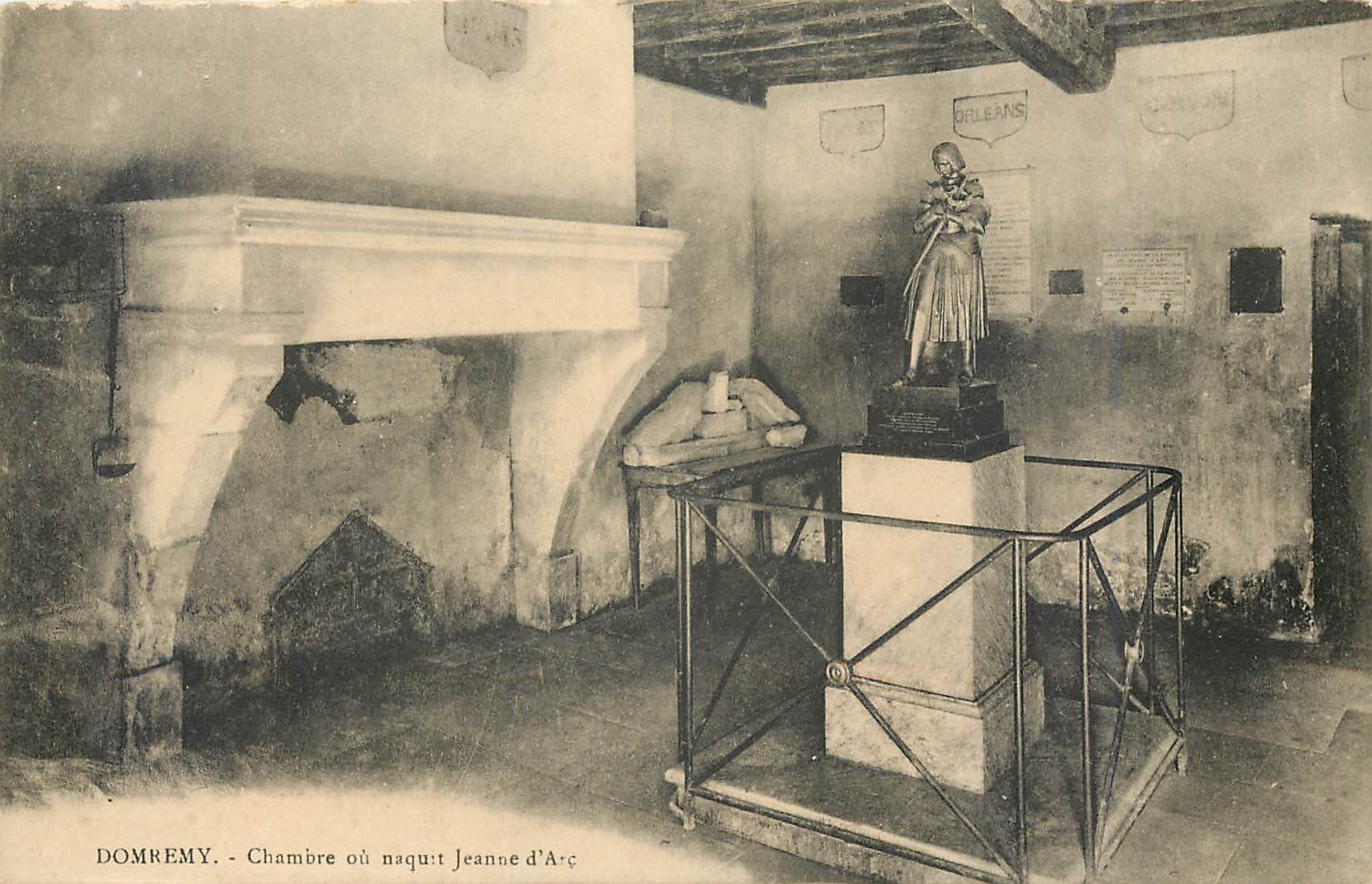 CPA Domremy Chambre ou naquet Jeanne d'Arc 