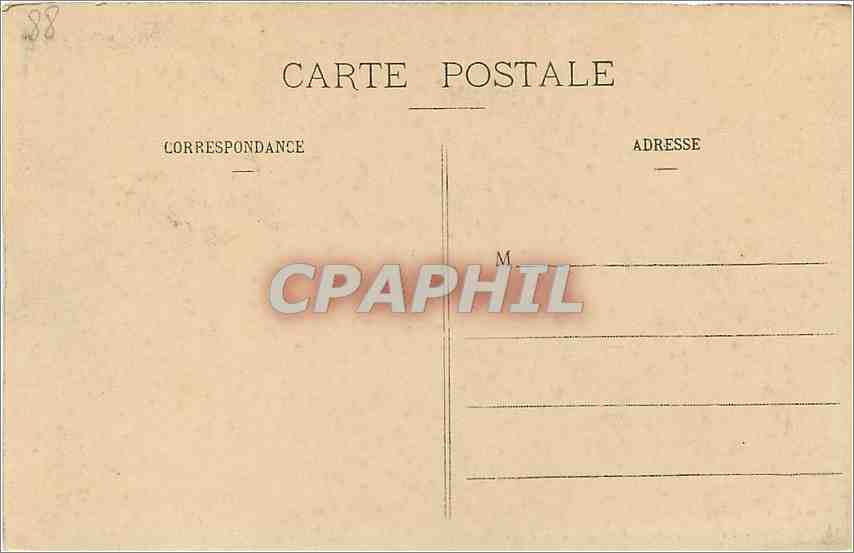 CPA Domremy Chambre ou naquet Jeanne d'Arc  — Verso