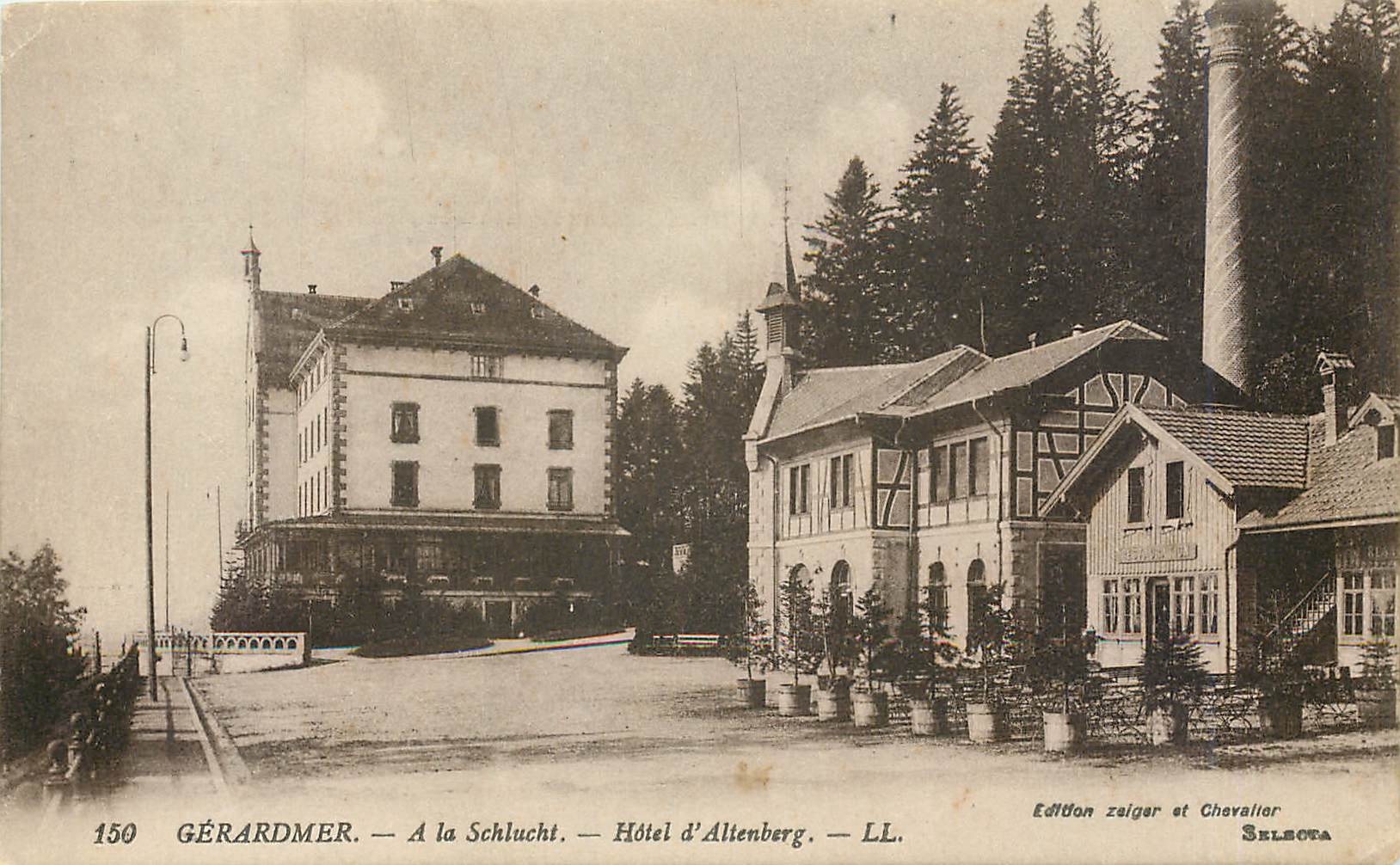 CPA Gerardmer A la Schlucht Hotel d'Altenberg 