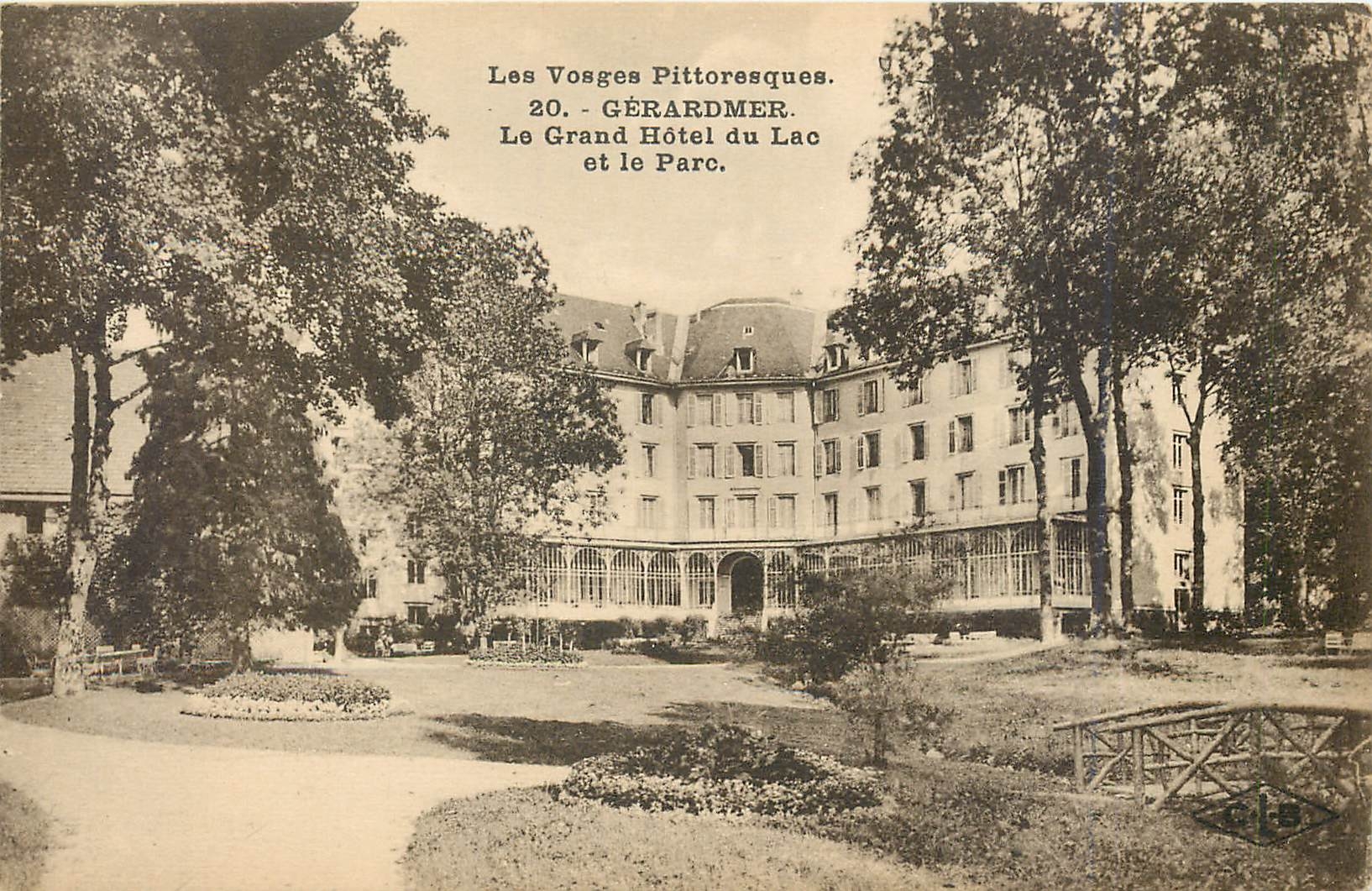 CPA Gerardmer Le Grand Hotel du Lac et le Parc 