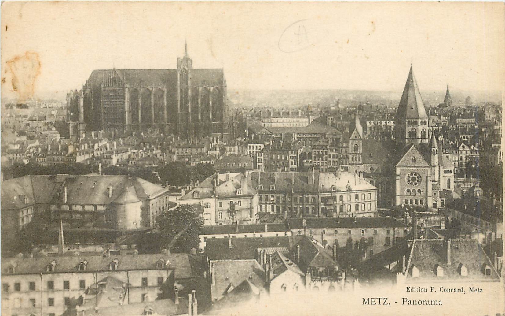 CPA Metz Panorama 