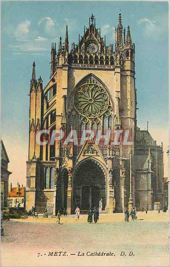 CPA Metz La Cathedrale 