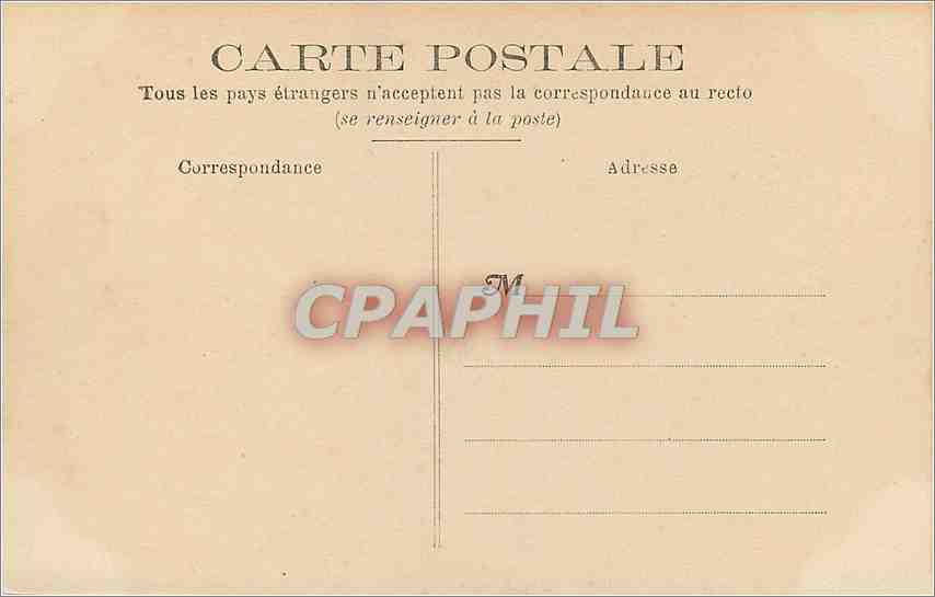 CPA Arcueil Cachan L'Eglise Enfants — Rückseite