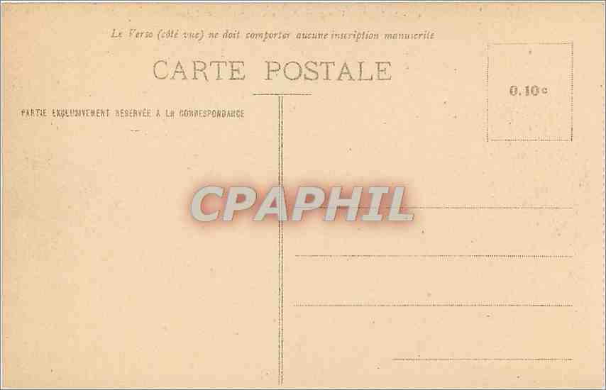 CPA Nancy Vue generale prise depuis Saint Epvre  — Rückseite