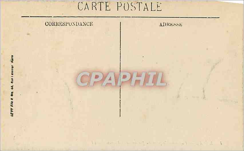 CPA Laval Vue Generale prise du Jardin de la Perrine  — Rückseite