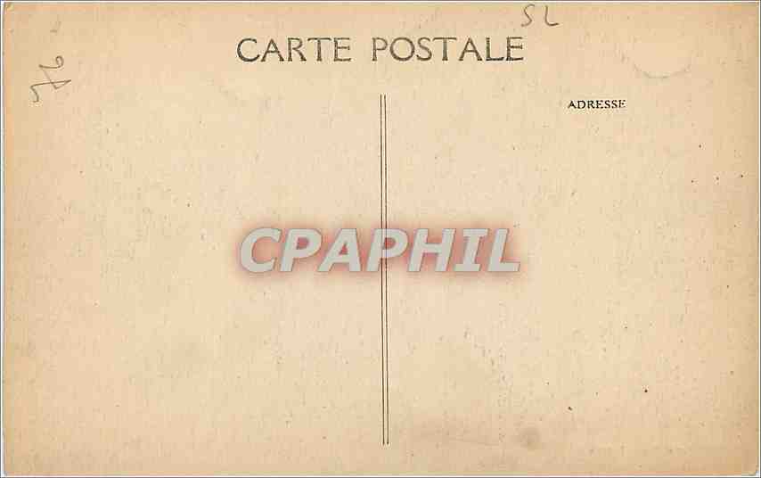 CPA Dieppe Vue Generale de la Plage  — Rückseite