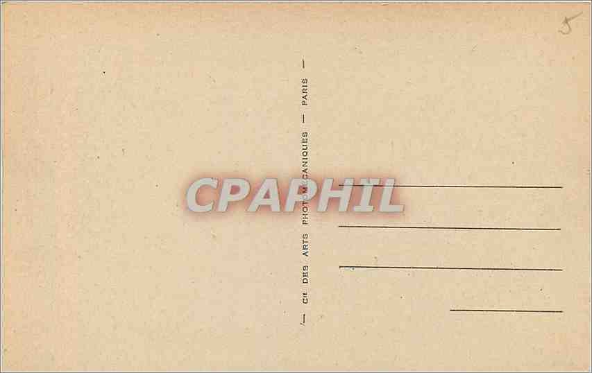 CPA Le Treport Le Port vu de la Jetee  — Rückseite