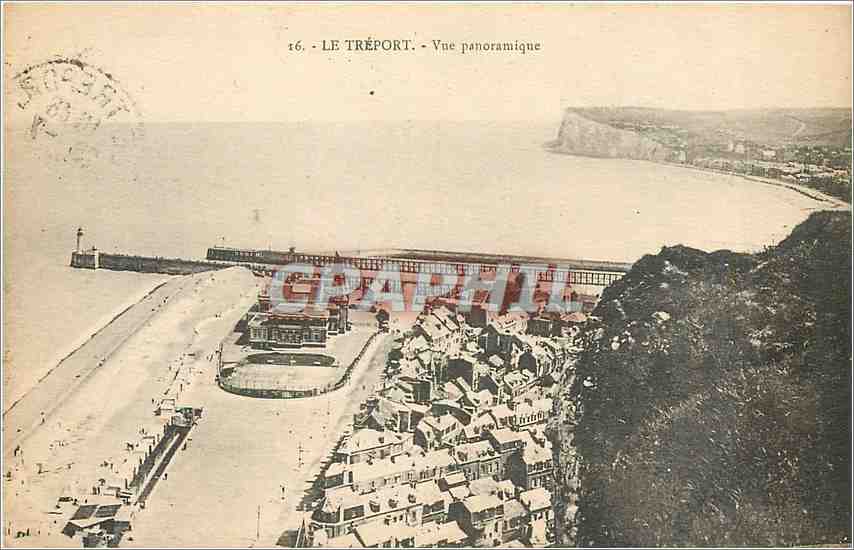 CPA Le Treport Vue panoramique 