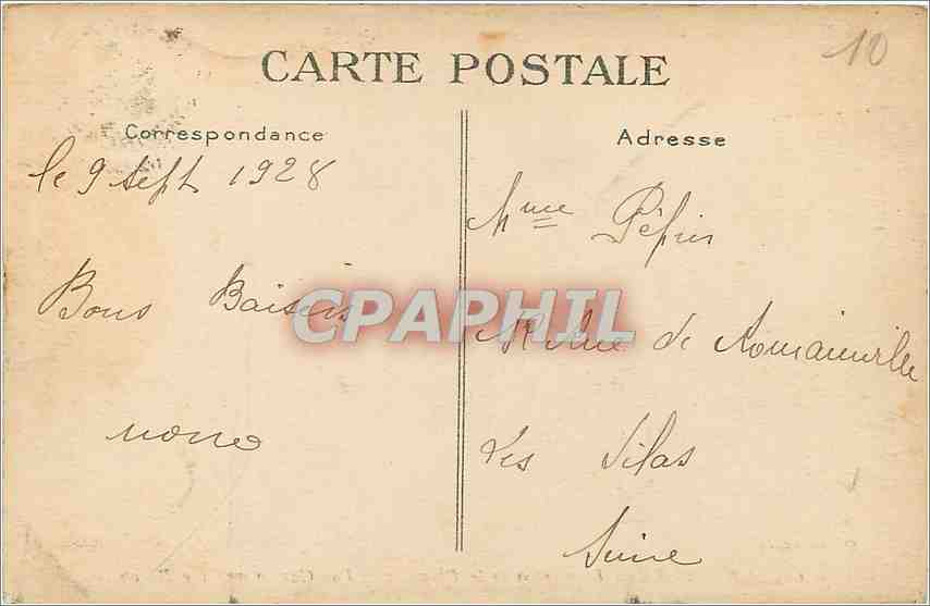 CPA Le Havre Le Casino et la Plage  — Rückseite