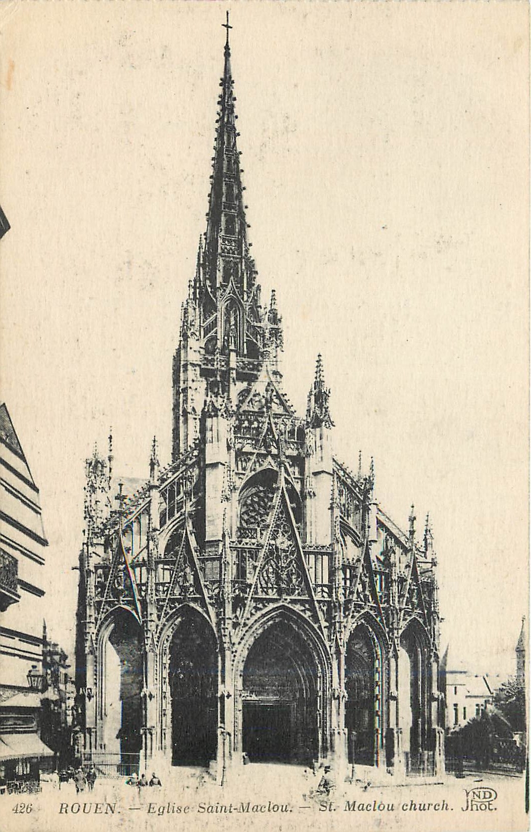 CPA Rouen Eglise Saint Maclou 