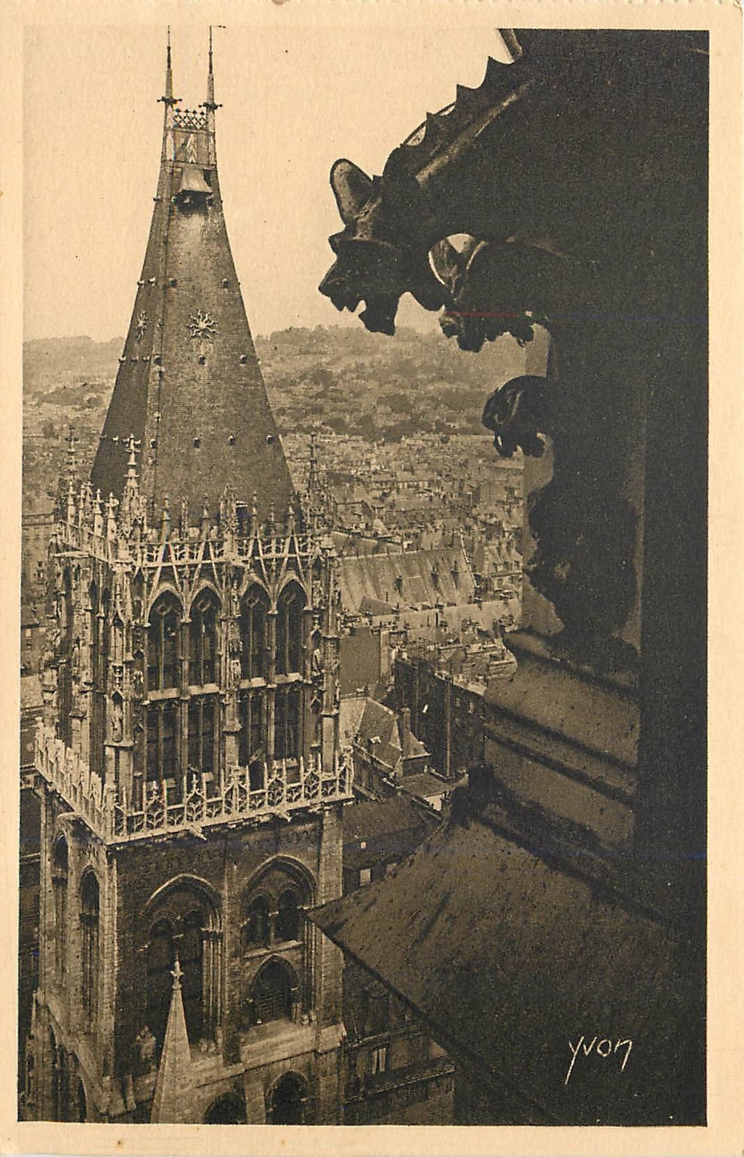 CPA Rouen La Tour Saint Romain 