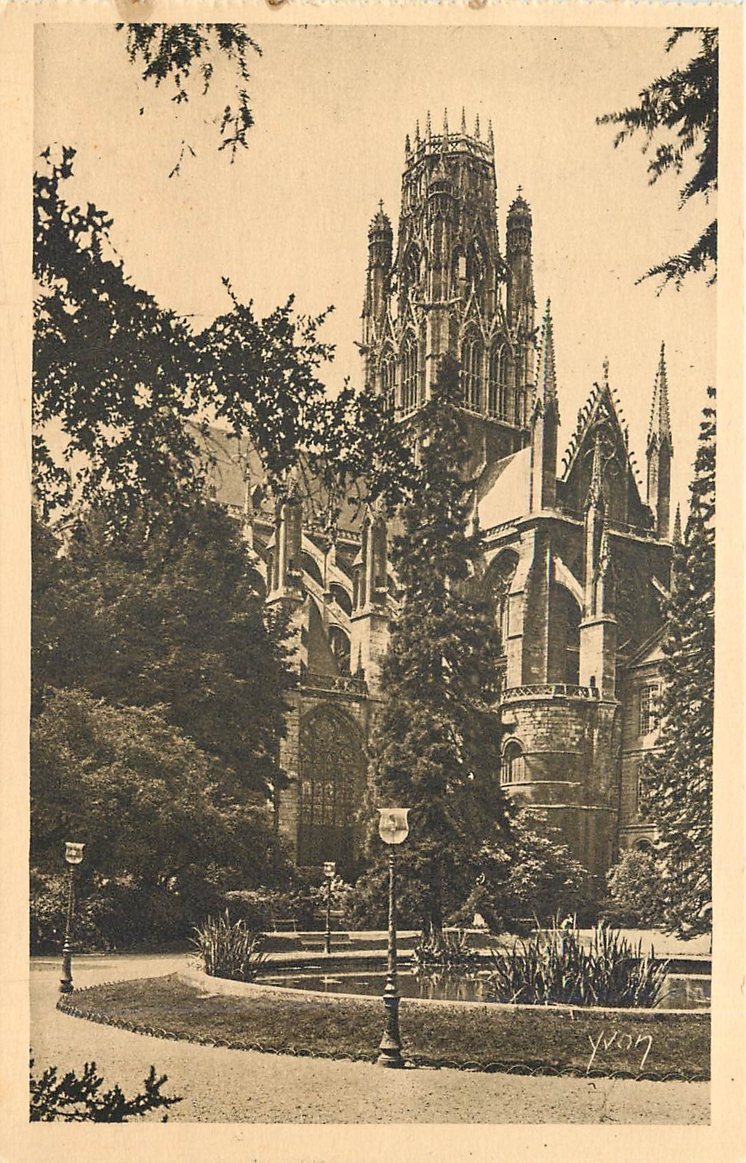 CPA Rouen Eglise Saint Ouen 
