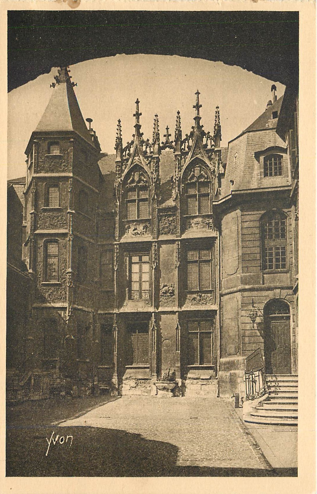 CPA Rouen Hotel du Bourgtheroulde 