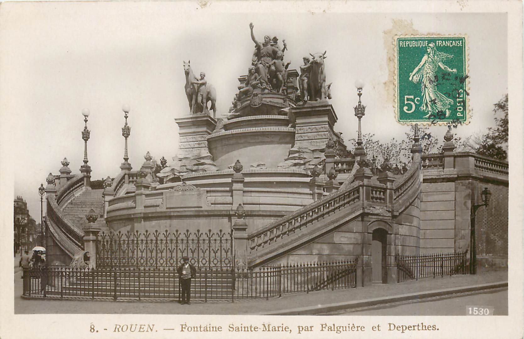 CPA Rouen Fontaine Sainte Marie 