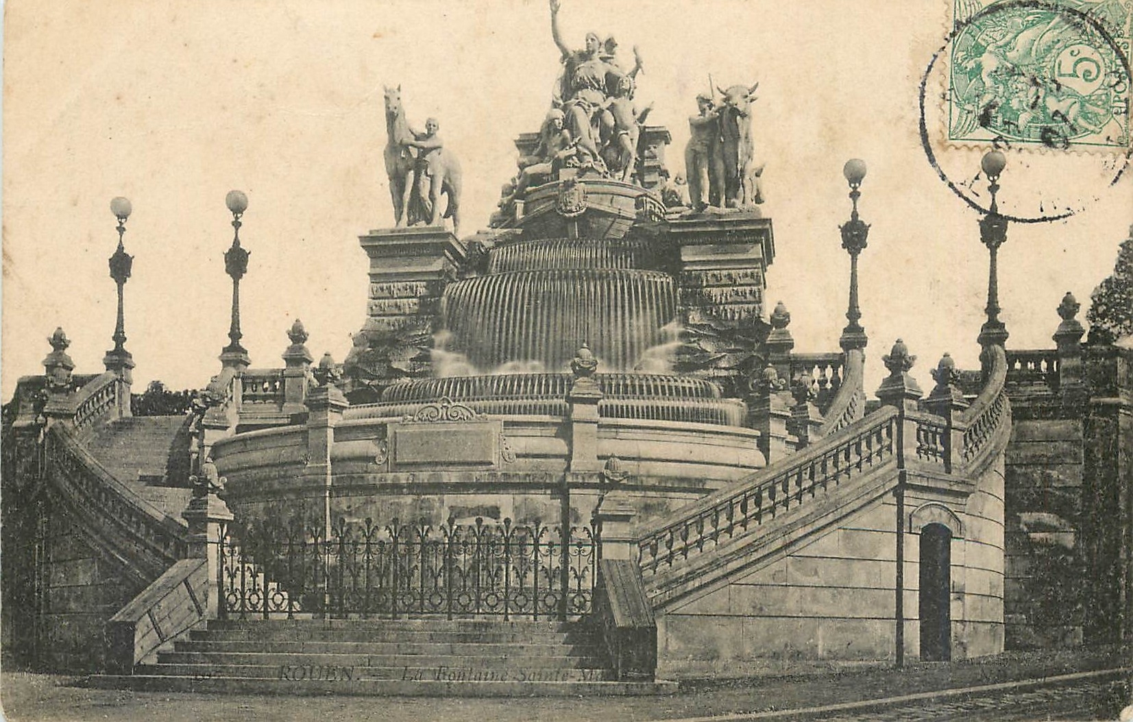 CPA Rouen La Fontaine Saint Maclou 