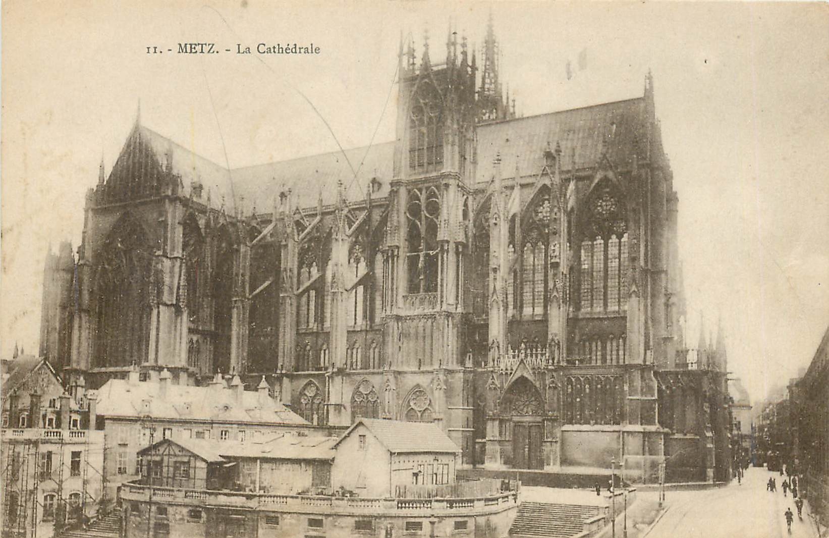 CPA Metz La Cathedrale 