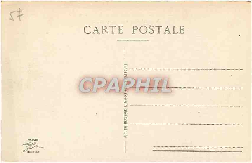 CPA Metz Vue generale et la Moselle  — Rückseite