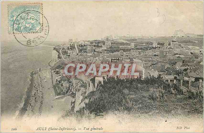 CPA Ault Seine Inferieure Vue generale 