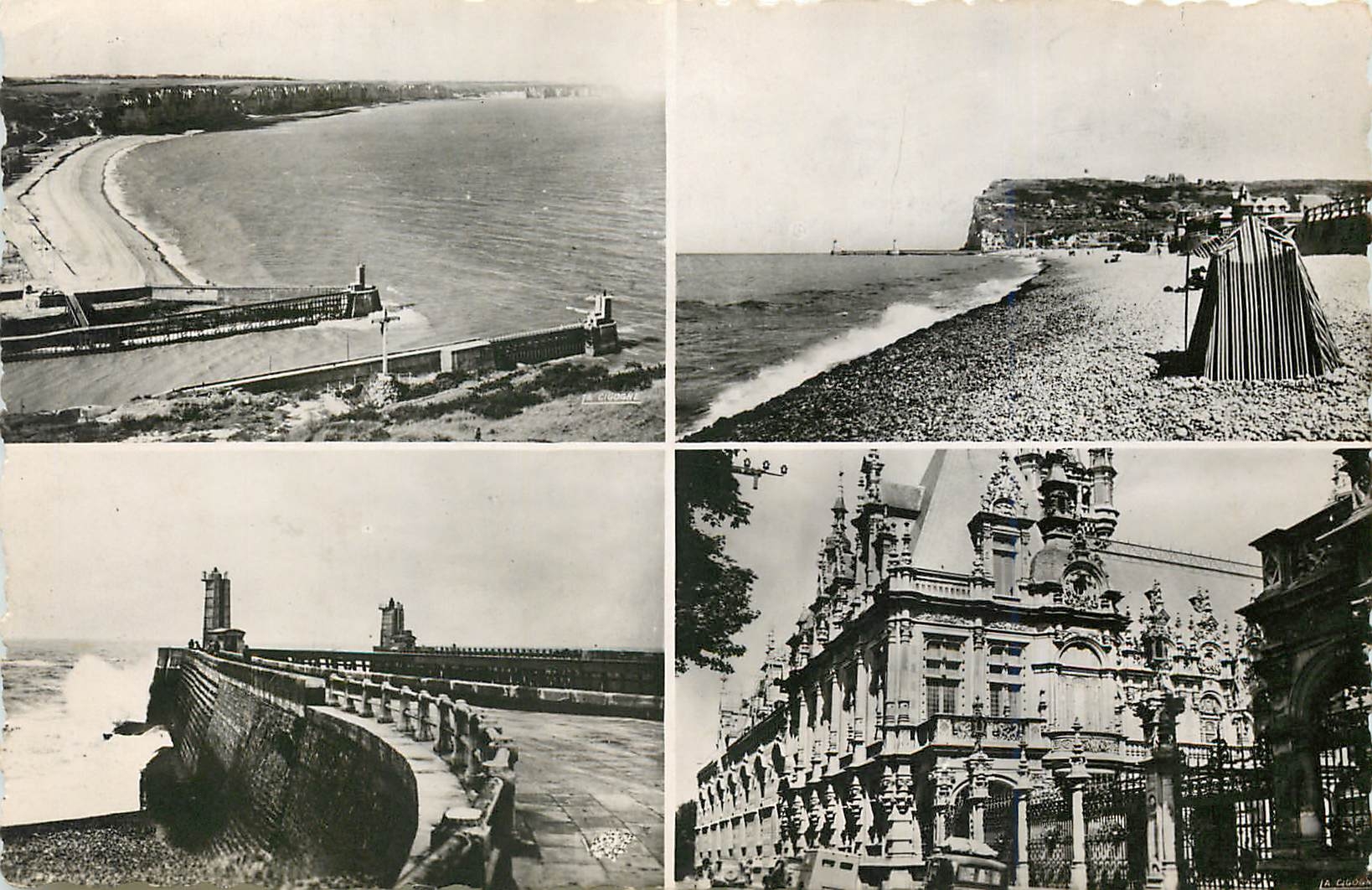 CPM Fecamp S I Vue generale de la Plage 