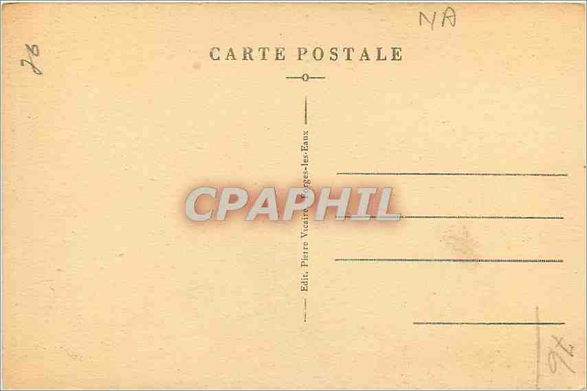 CPA Forges les Eeaux station thermale La ferme Normande et le Parc  — Rückseite