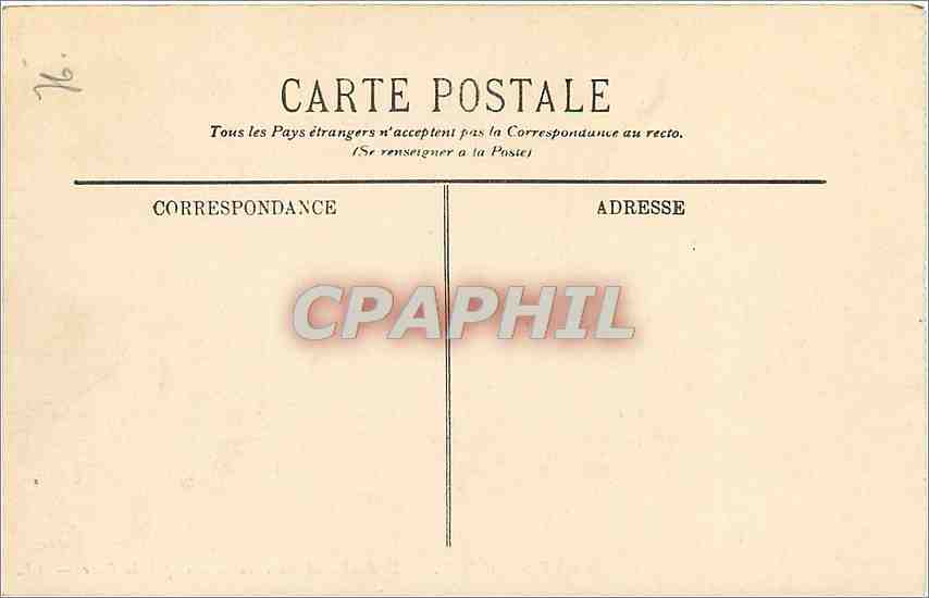 CPA Sainte Adresse Le Boulevard Maritime et le Cap de la Hevfe  — Rückseite