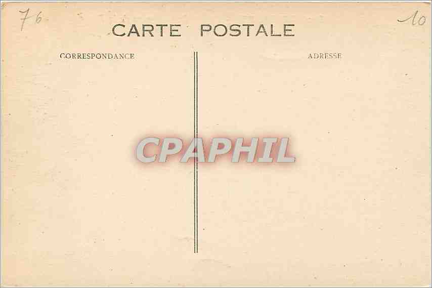 CPA Le Havre Le Casino vu de la Plage  — Rückseite