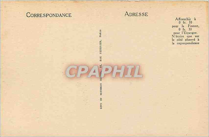 CPA Eu Le Chateau Grand Salon du Rez de Chaussee  — Rückseite