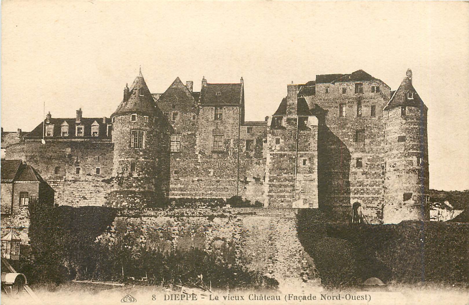CPA Dieppe Le Vieux Chateau 
