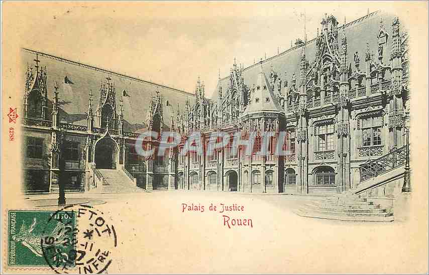 CPA Rouen Palais de Justice 