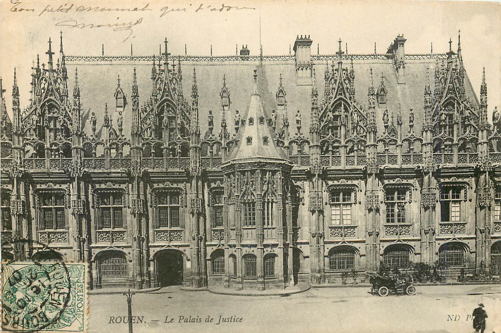 CPA Rouen Le Palais de Justice 