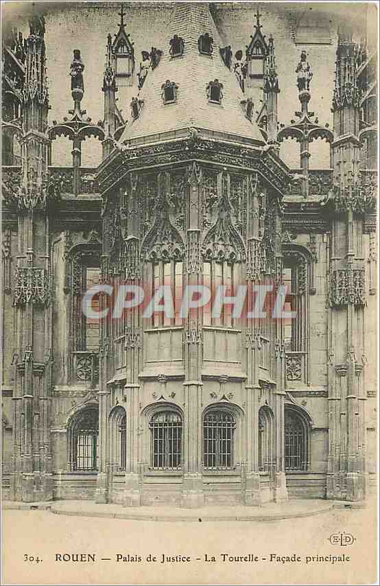 CPA Rouen Palais de Justice La Tourelle 