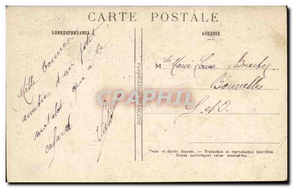 Illustrateur CPA Nos marins (a bord) Pour garder la dame TOP Marine — Rückseite
