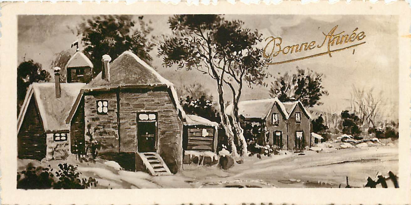 CPA Bonne Annee