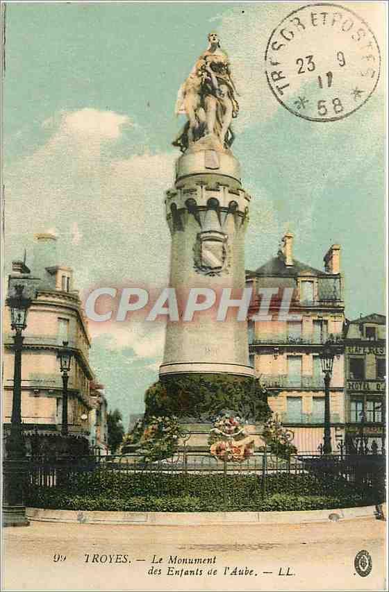 Troyes — Le Monument des Enfants de l'Aube — LL