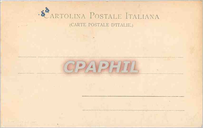 CPA Taormina Chiesa di Santa Cterne e Palazzo Corvaja — Rückseite