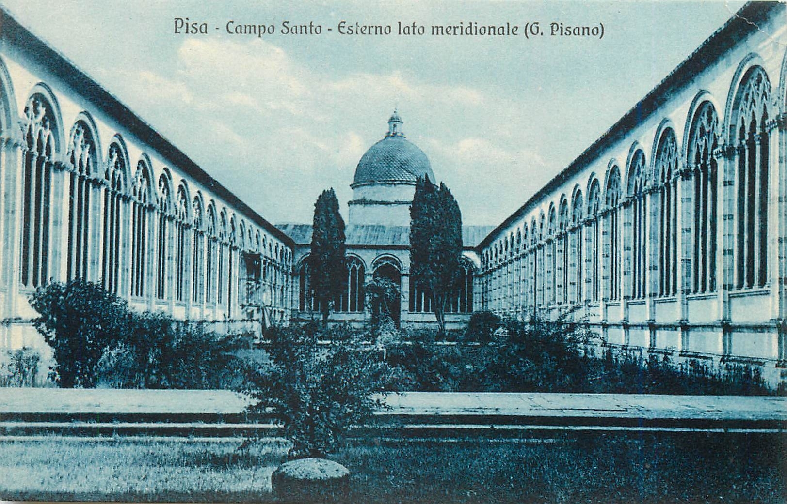 CPA Pisa Campo Santo Esterno lato  Meridionale G. Pisano