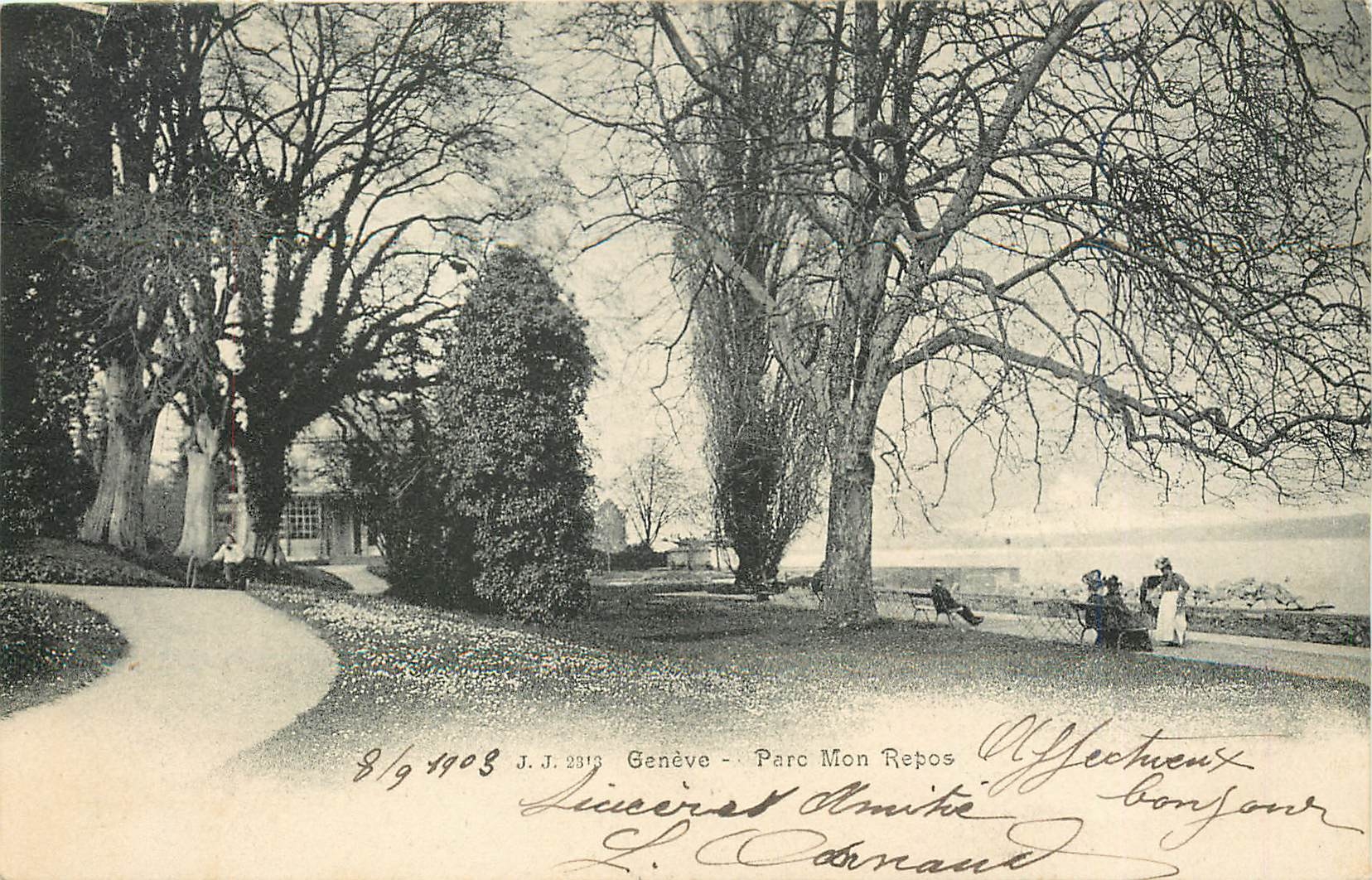 CPA Geneve  parc mon repos