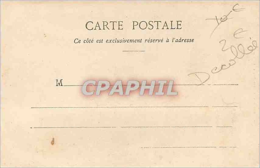 CPA Amelie les bains Pont du Chemin de fer et palada — Rückseite