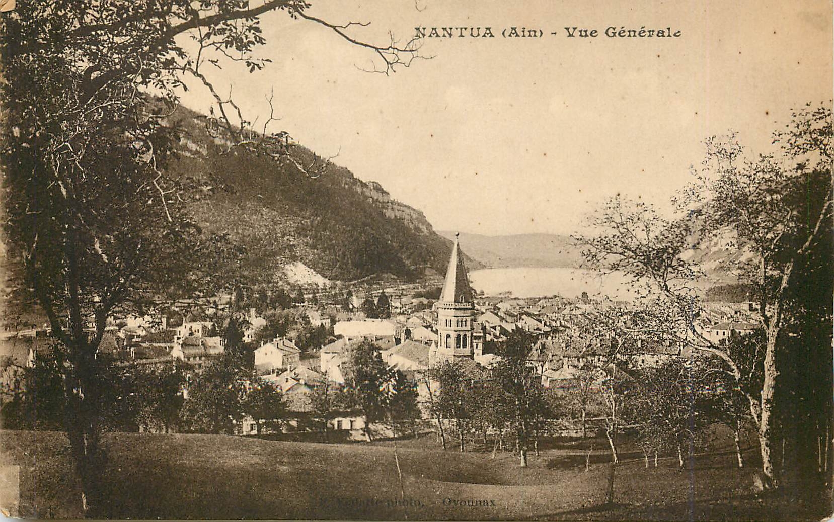 CPA Nantua Ain vue generale