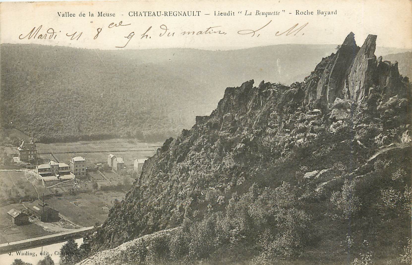 CPA Vallee de la meuse Chateau Regnault Lieudit LA benquette oche Bayant