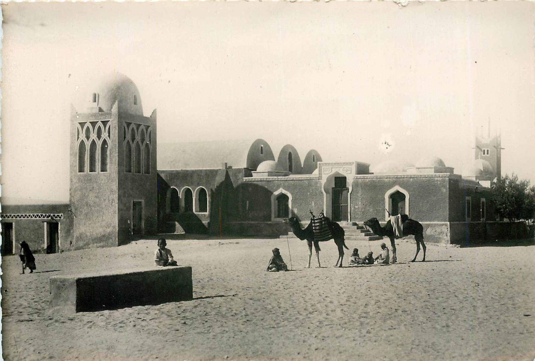 CPM Collection Saharienne un Bordj dans le desert Château