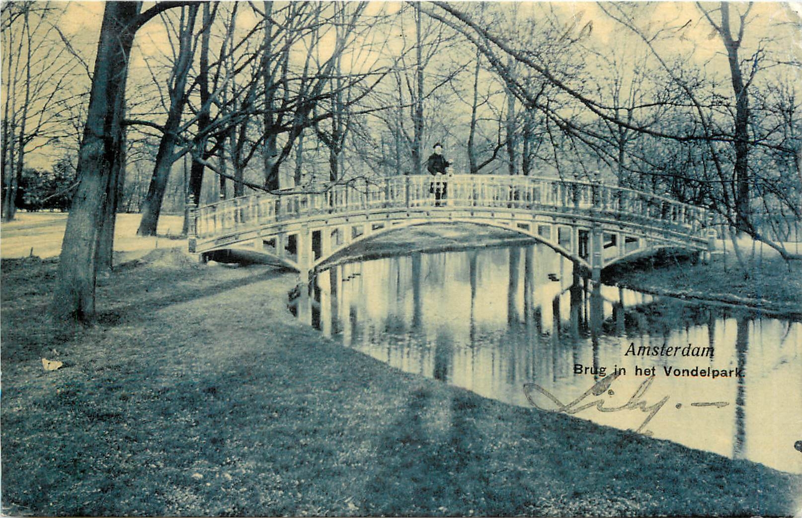 CPA Amsterdam brug un het Vondelpark