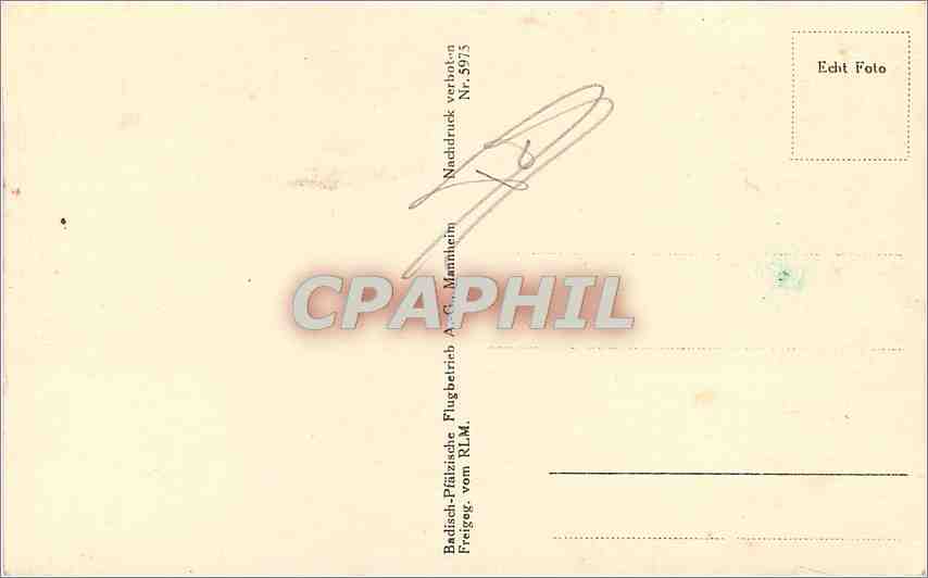 CPA Flugzeugaufnahme vonLpeys a rhein — Back