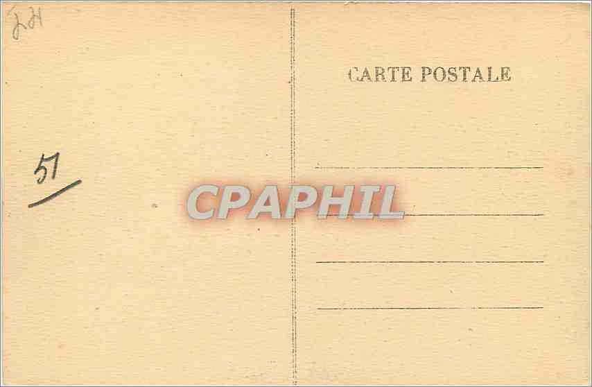CPA La bauleles pins sous bois — Back